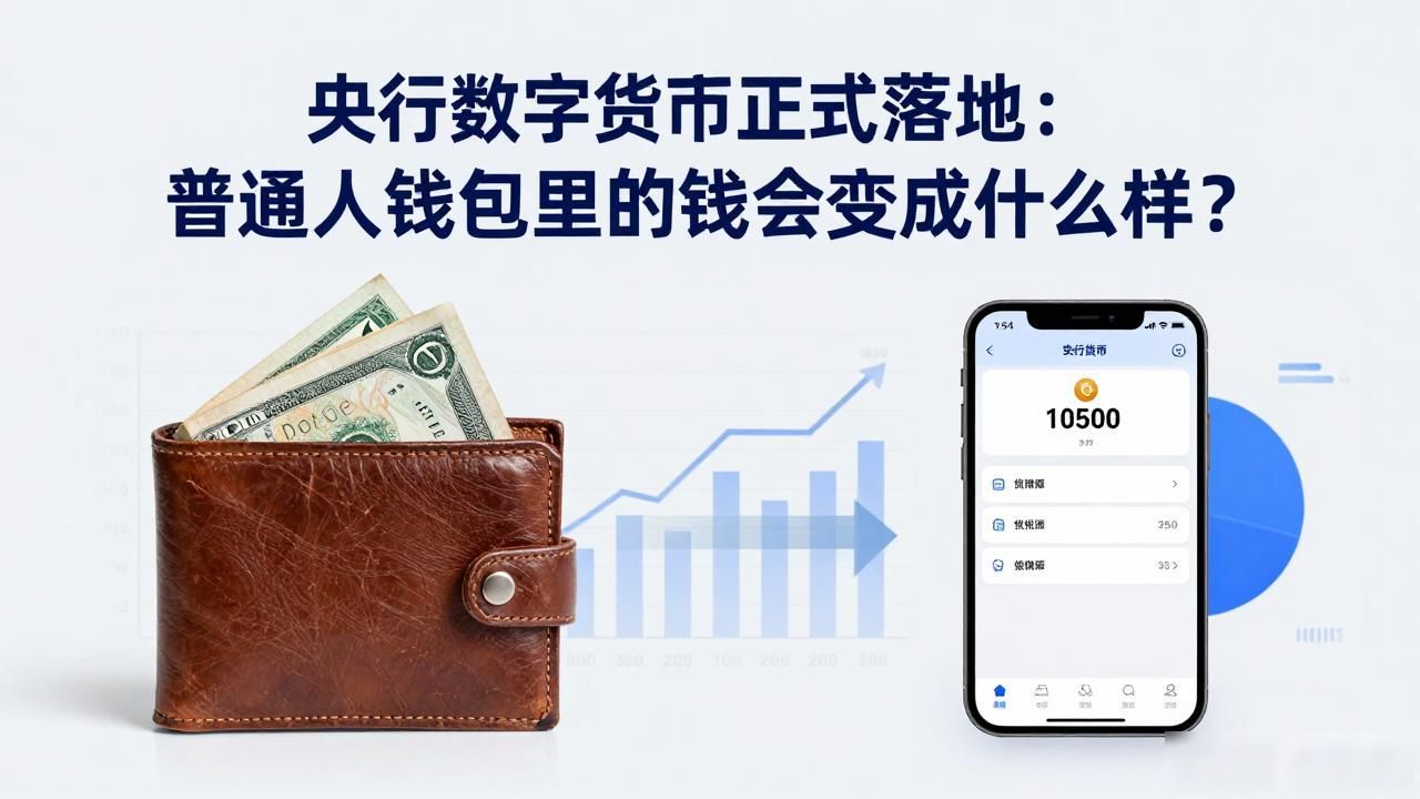 央行数字货币正式落地：普通人钱包里的钱会变成什么样？