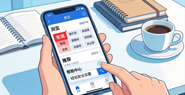 imToken正版APP功能入口在哪？钱包市场浏览三板块轻松找到