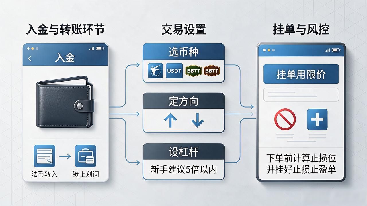 数字货币期货交易流程全拆解：从注册到平仓，一篇讲明白