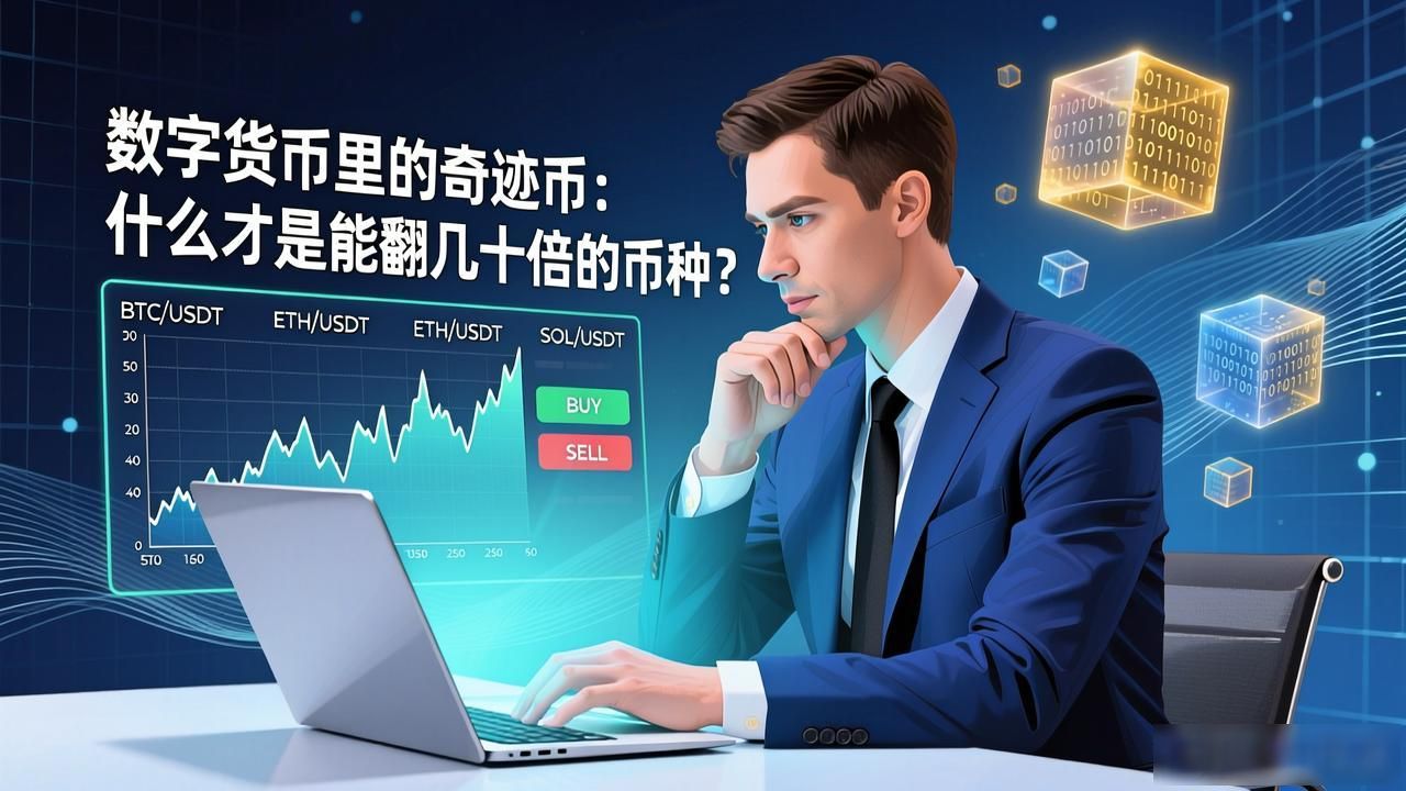 数字货币里的奇迹币：什么才是能翻几十倍的币种？