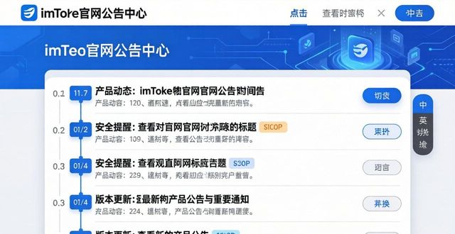 imToken官网：两步找到最新产品公告