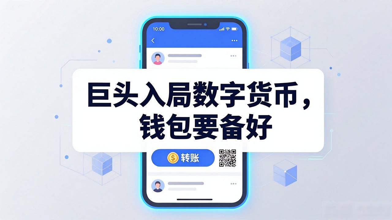 巨头入局数字货币，钱包要备好