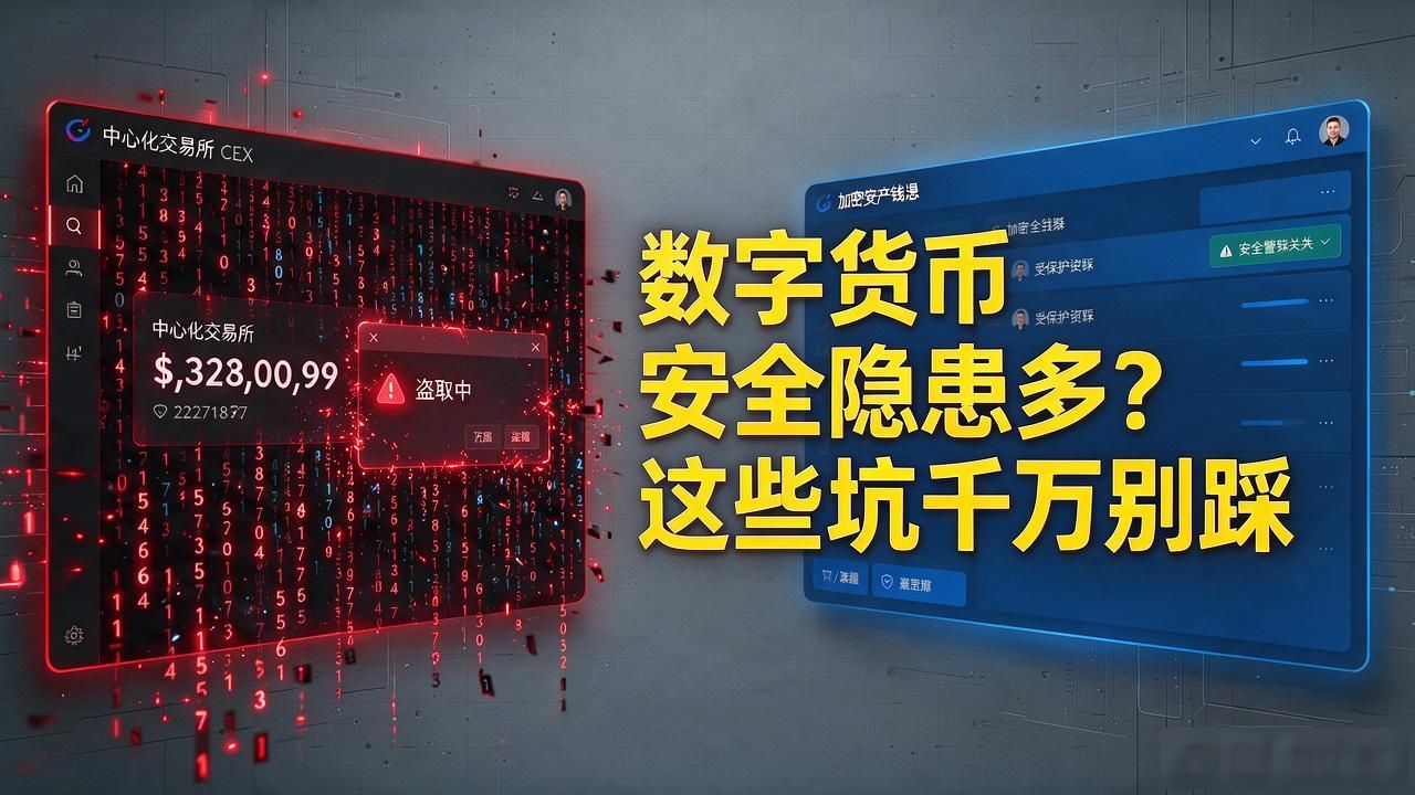 数字货币安全隐患多？这些坑千万别踩
