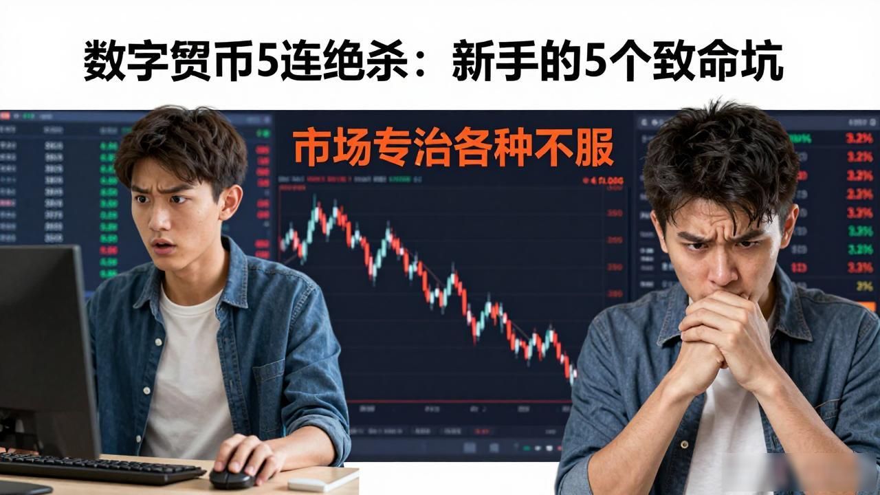 数字货币5连绝杀：新手的5个致命坑