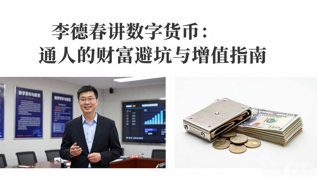 李德春讲数字货币：普通人的财富避坑与增值指南