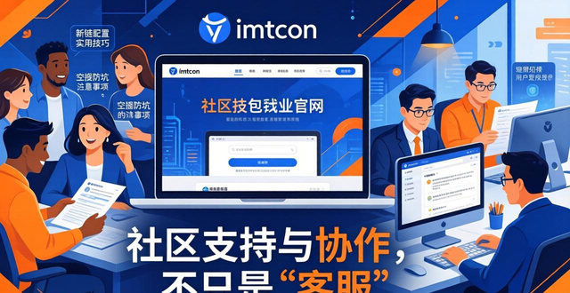 imToken钱包官网：社区支持与协作，不只是“客服”