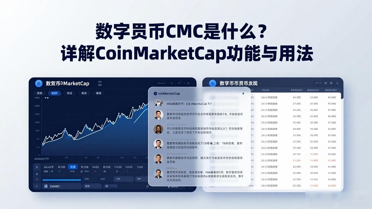 数字货币CMC是什么？详解CoinMarketCap功能与用法
