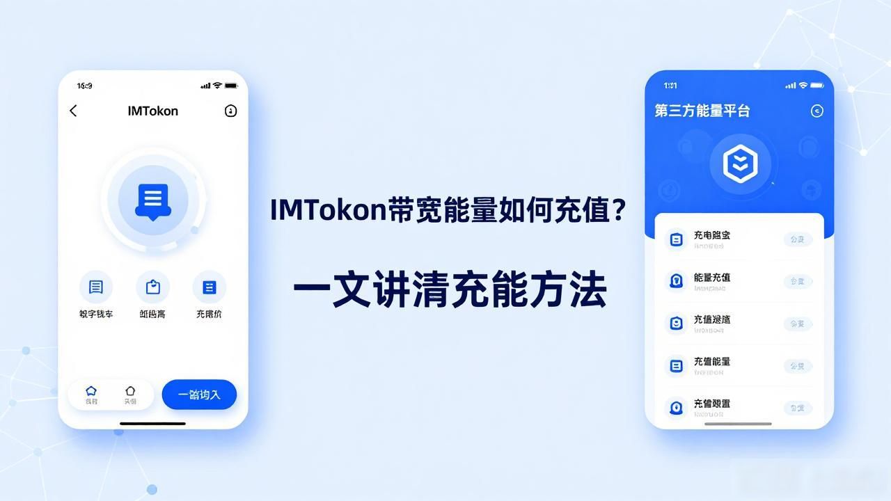 IMToken带宽能量如何充值？一文讲清充能方法