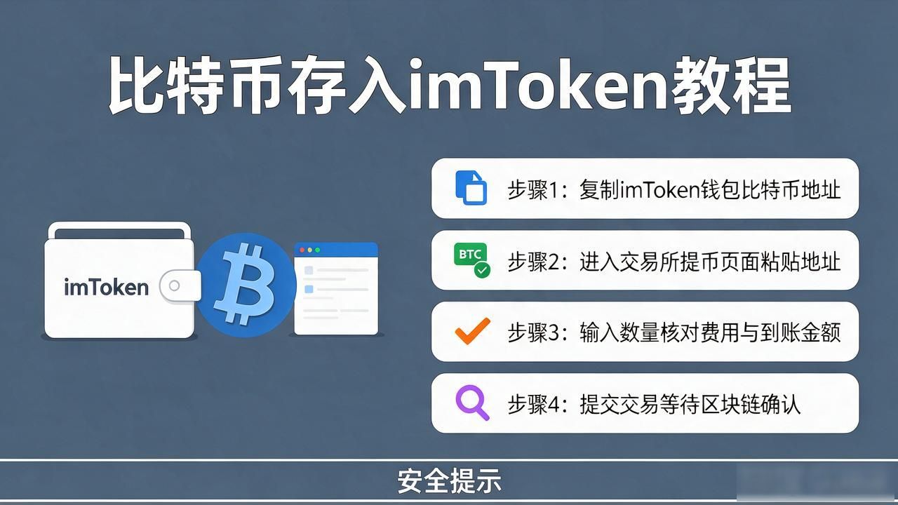比特币怎么存入imtoken钱包完整教程