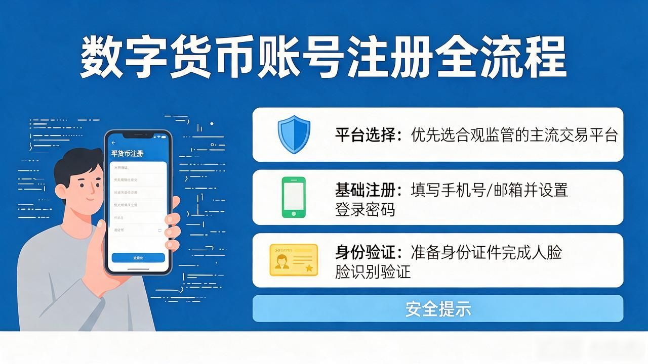 数字货币账号怎么注册？安全平台选择全攻略
