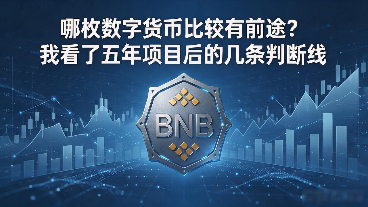 哪枚数字货币比较有前途？我看了五年项目后的几条判断线