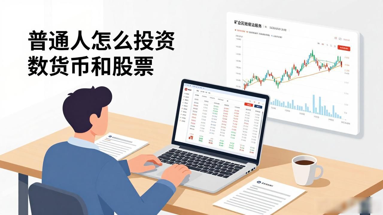 普通人怎么投资数字货币和股票