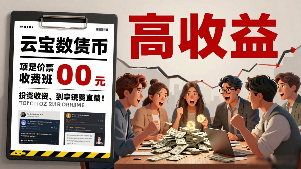 云宝数字货币靠谱吗？别再被忽悠了！