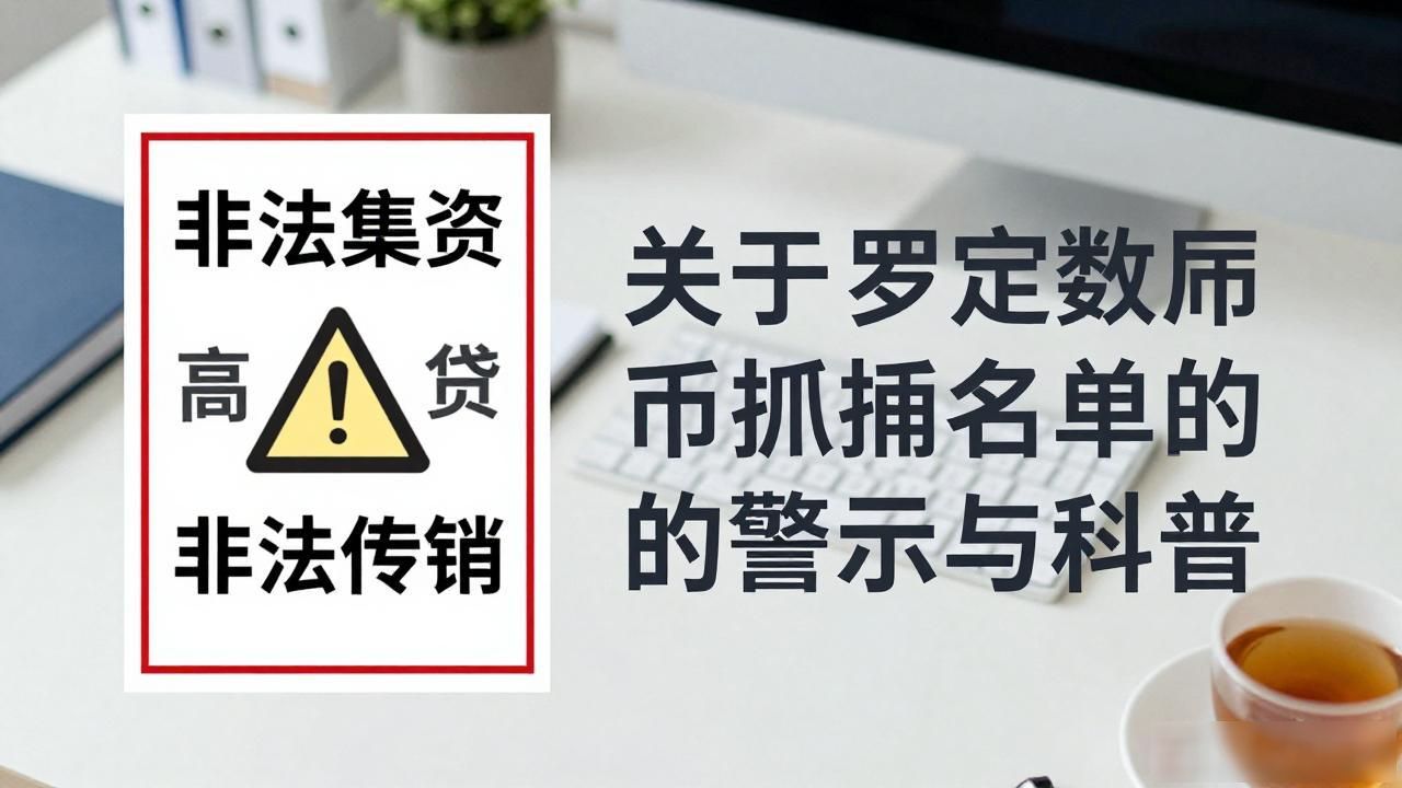 关于"罗定数字货币抓捕名单"的警示与科普