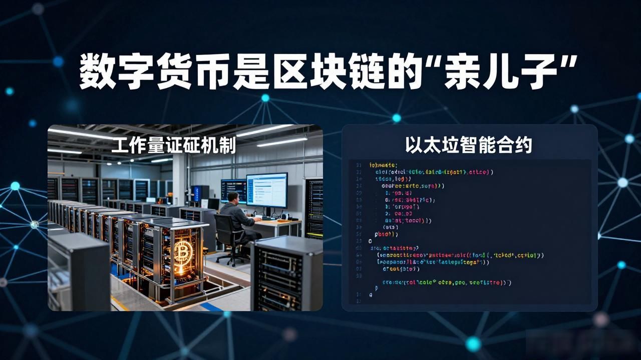 数字货币是区块链的“亲儿子”