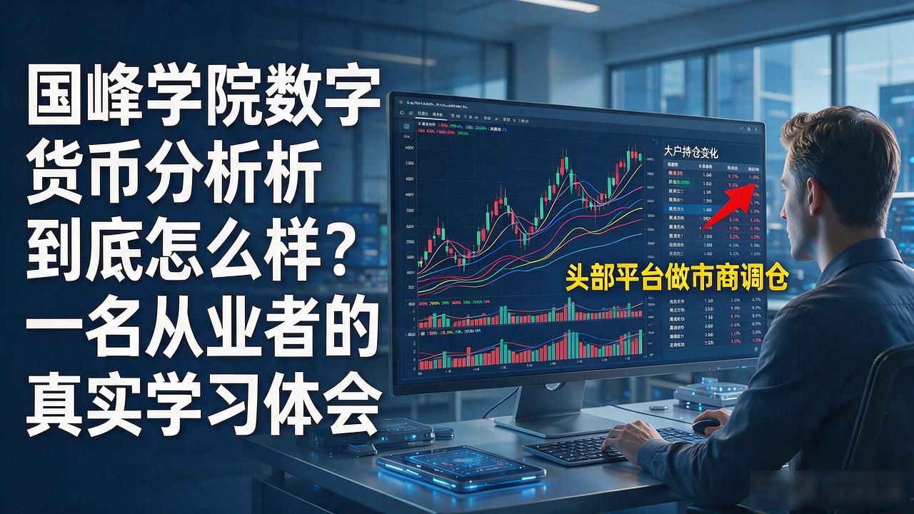 国峰学院数字货币分析到底怎么样？一名从业者的真实学习体会