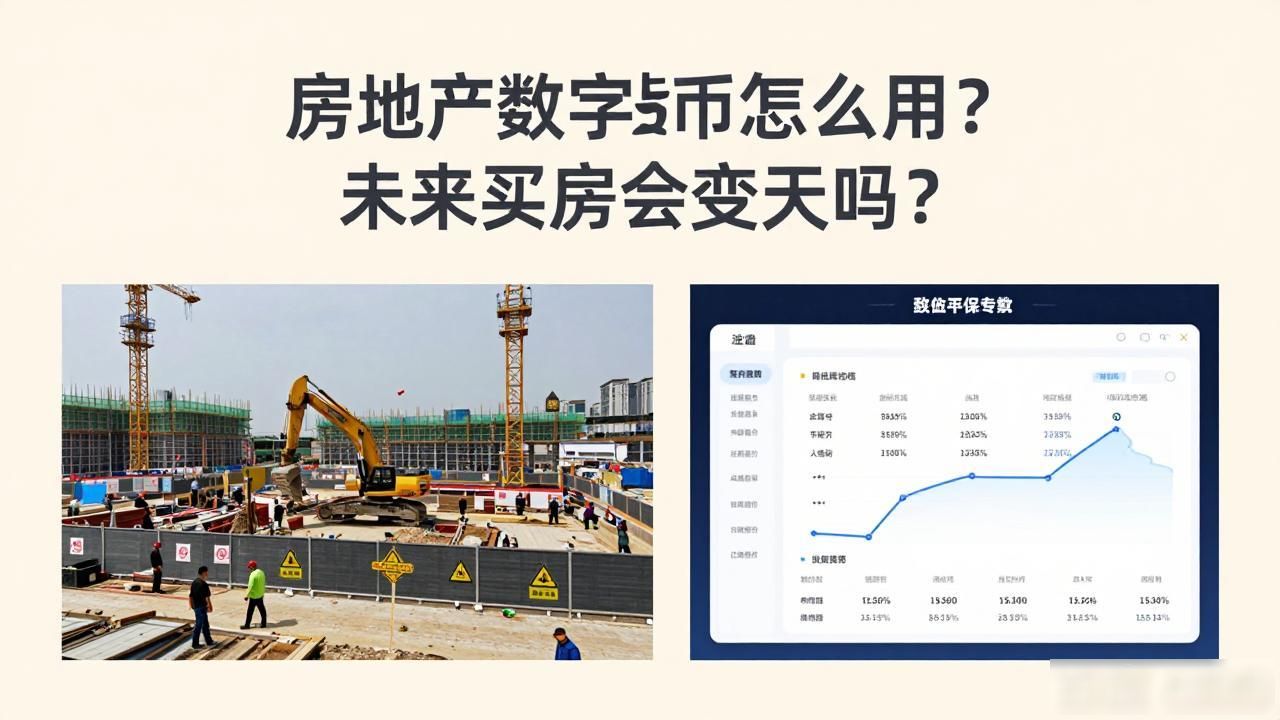 房地产数字货币怎么用？未来买房会变天吗？