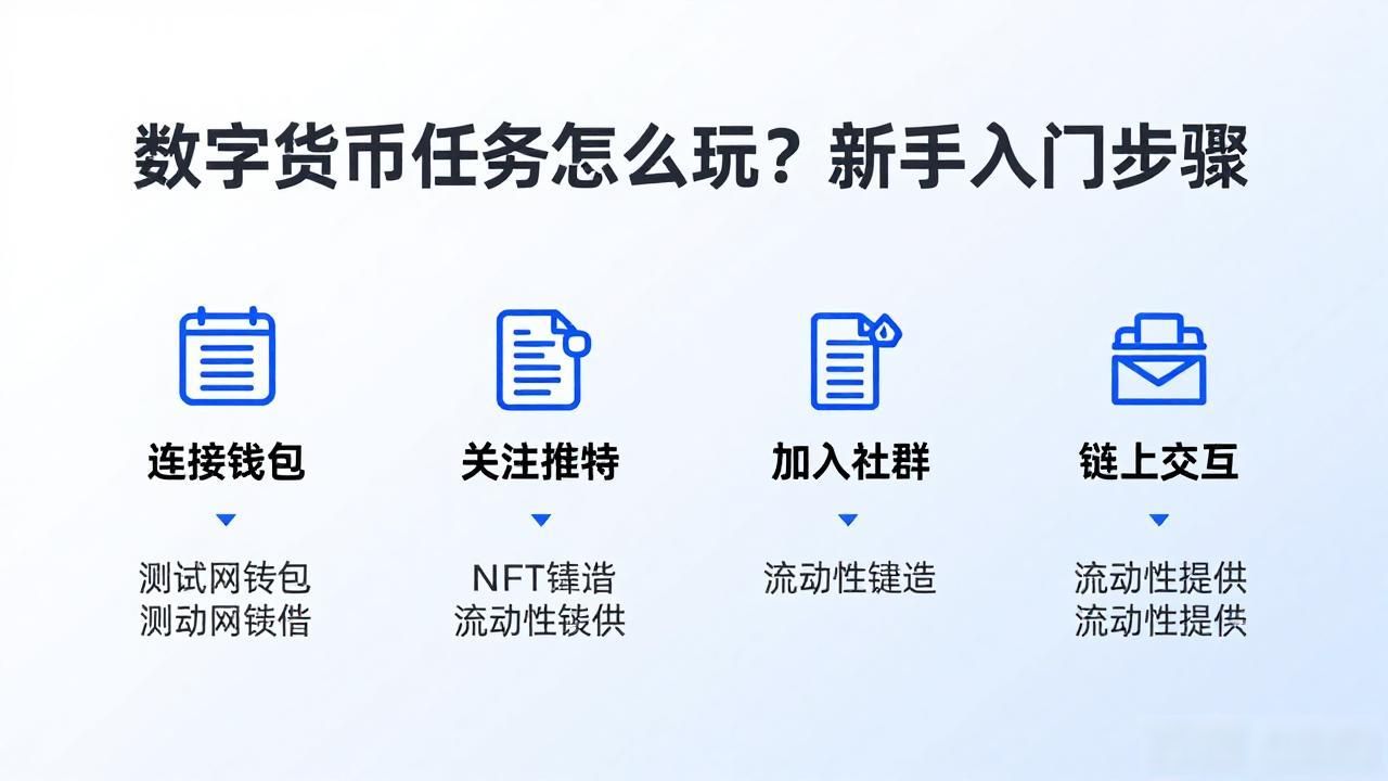 数字货币任务怎么玩？新手入门步骤