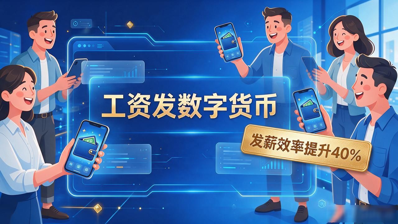 工资发数字货币，发薪效率提升40%